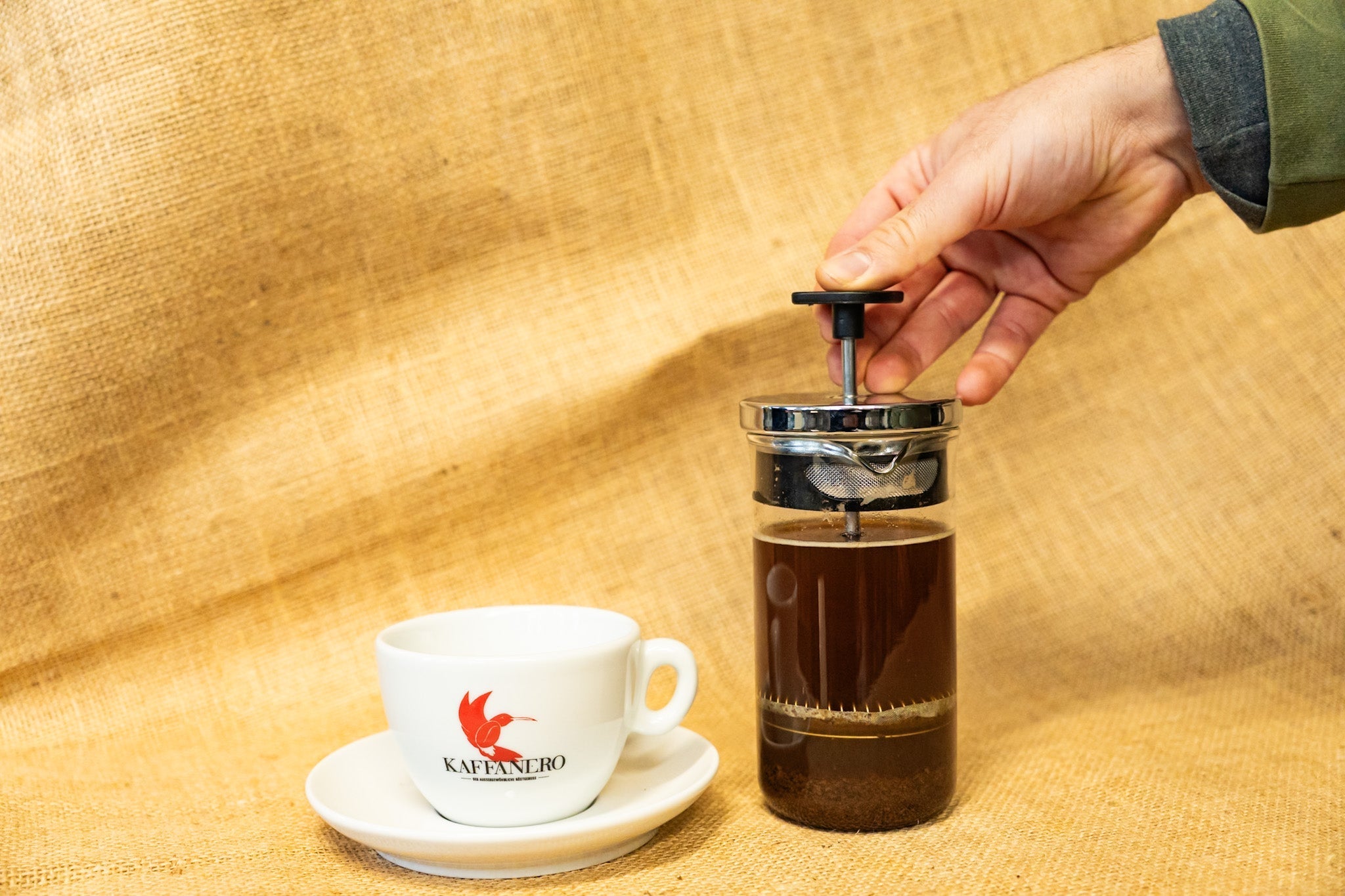 french-press-zubereitung-kaffanero