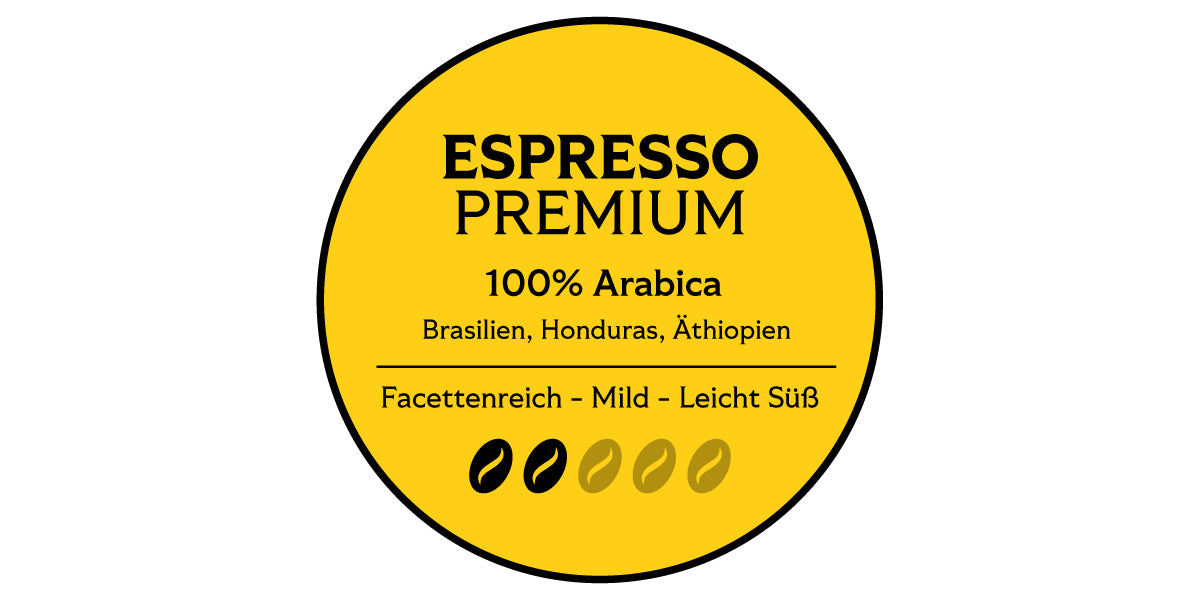 Espresso-Gelb-Premium-Kaffanero