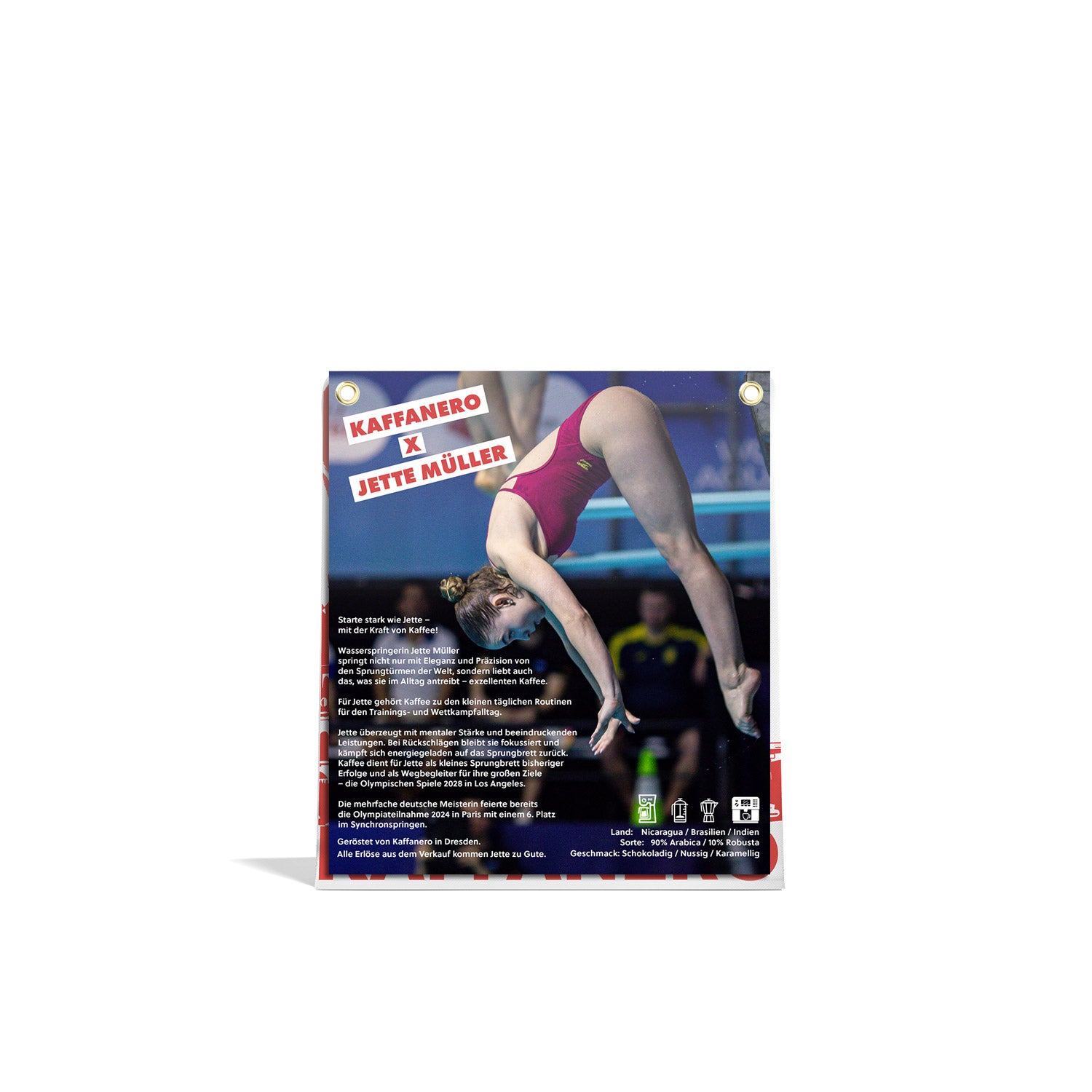 Jette Müller - Kaffee Athletenedition (handsigniert)