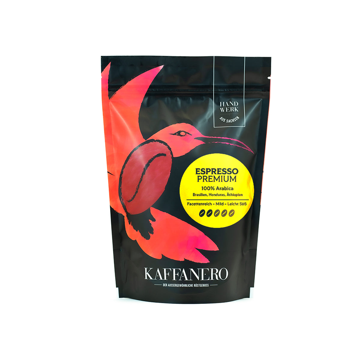 Kaffanero-Espresso-Gelb-Premium