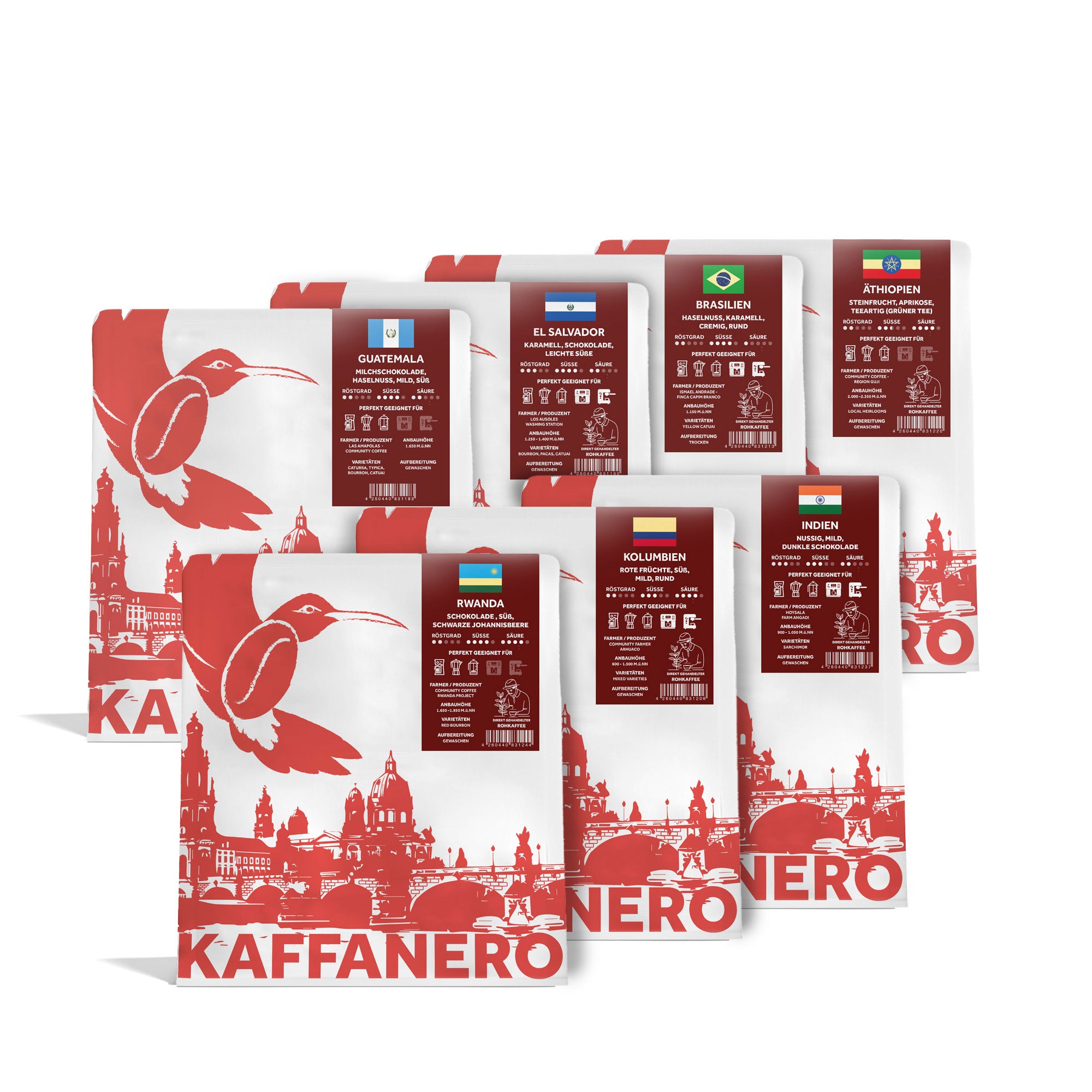 Kaffanero-Weltreise-probierpaket